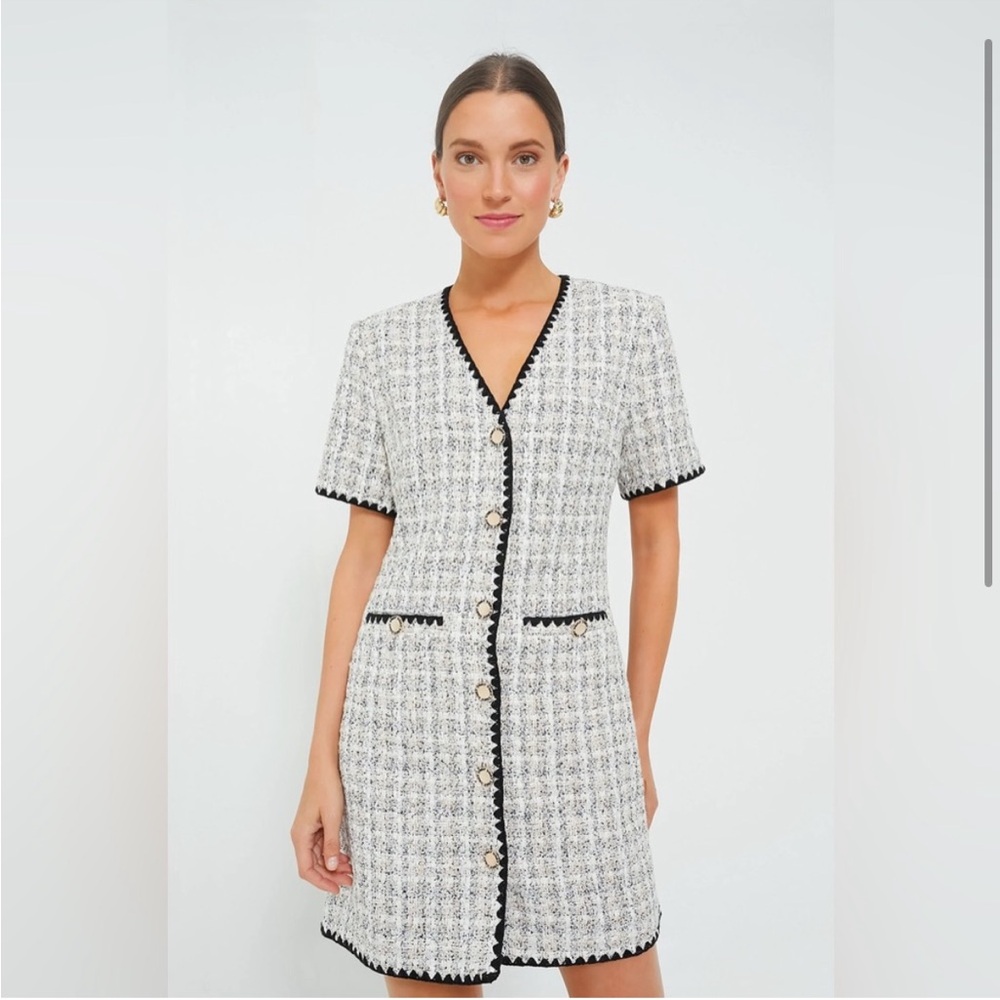 Tuckernuck Black and White Mini Dress